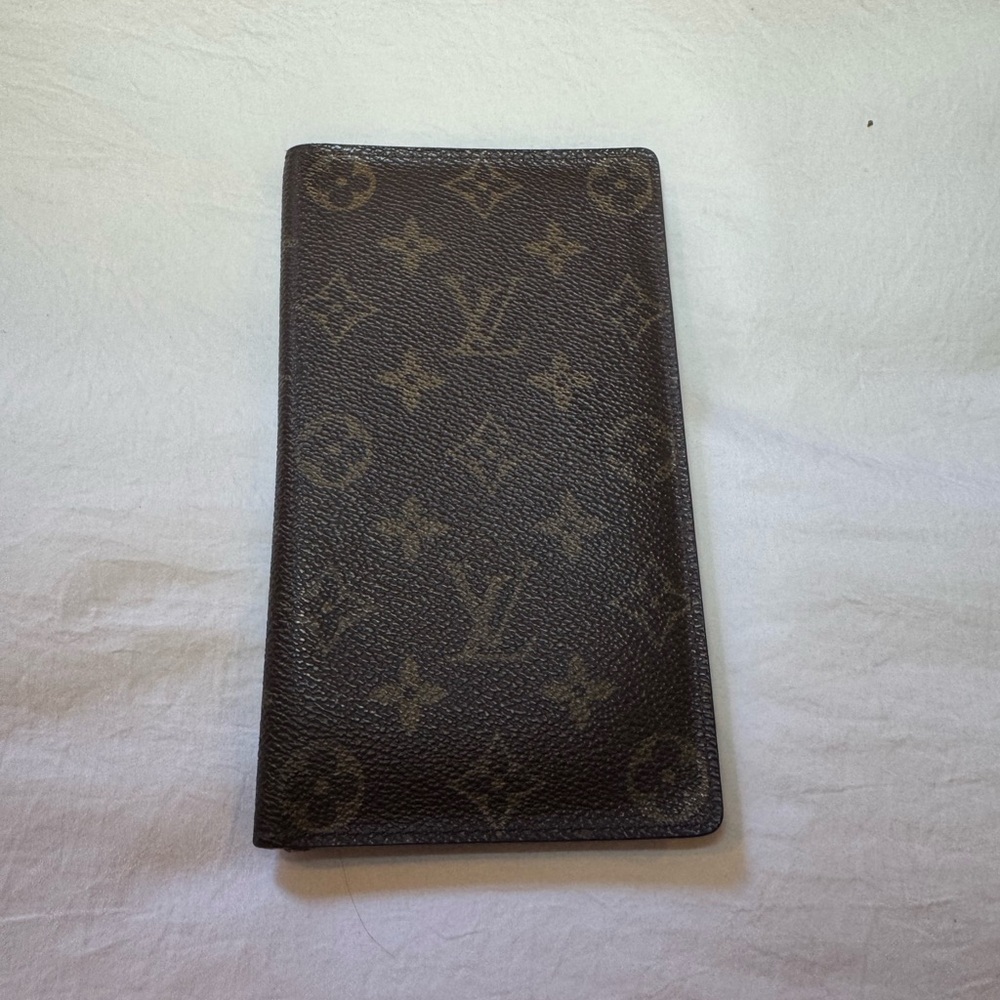 Louis Vuitton Monogram Checkbook Wallet
